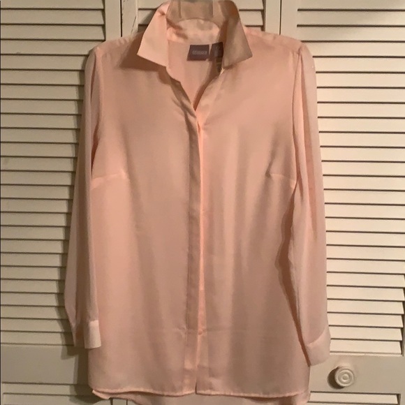 Chico’s Light peach blouse - Picture 2 of 4